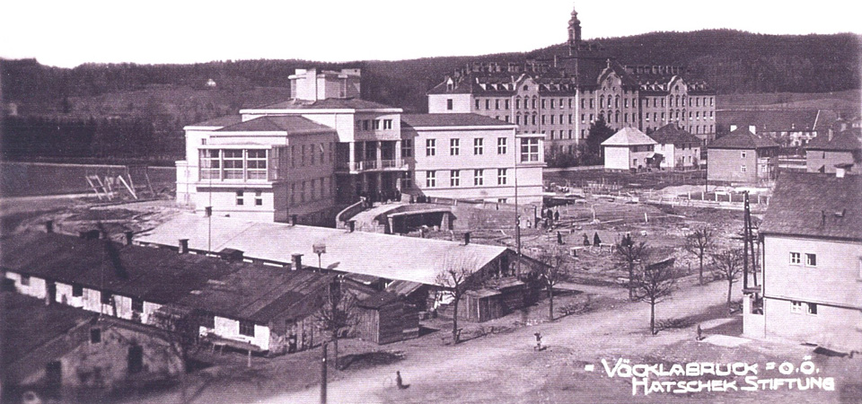 Altes Krankenhaus Vöcklabruck, Hatschekstiftung, alte Ansicht